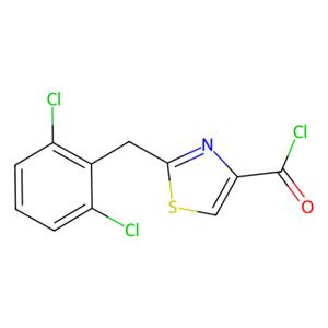 aladdin 阿拉丁 B300666 2-(2,6-二氯苯基)甲基-1,3-噻唑-4-甲酰氯 263157-86-4 95%