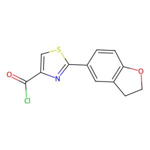 aladdin 阿拉丁 B300723 2-(2,3-二氢-1-苯并呋喃-5-YL)-1,3-噻唑-4-羰基氯化物 306936-10-7 95%