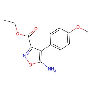 5-氨基-4-(4-甲氧基苯基)-异噁唑-3-羧酸乙酯,Ethyl 5-amino-4-(4-methoxyphenyl)-3-isoxazolecarboxylate