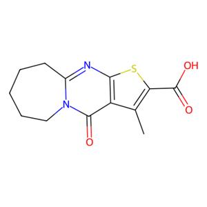 aladdin 阿拉丁 B301049 3-甲基-4-氧-4,6,7,8,9,10-六氢噻吩[2',3':4,5]嘧啶酮[1,2-A]氮杂卓-2-甲酸 730949-92-5 95%