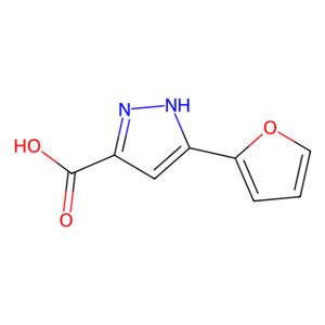 aladdin 阿拉丁 B301119 5-(2-呋喃)-1-氢-吡唑-3-甲酸 116153-81-2 ≧95%