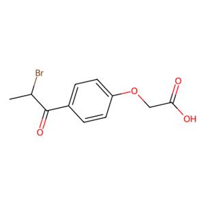 aladdin 阿拉丁 B340033 4-（2-溴丙酰基）苯氧乙酸 33254-93-2 ≥95%