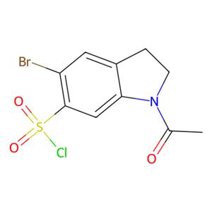 aladdin 阿拉丁 B351736 5-溴-1-乙酰基-2,3-二氢-1H-吲哚-6-磺酰氯 107144-42-3 95%