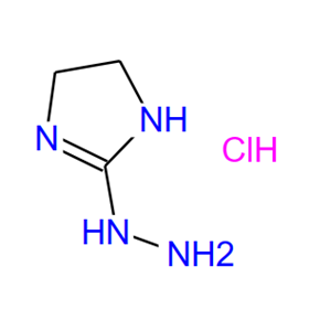 2-肼基-4,5-二氢-1H-咪唑盐酸盐,2-hydrazinyl-4,5-dihydro-1H-imidazole hydrochloride