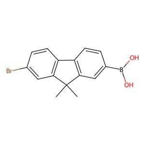 aladdin 阿拉丁 B405302 (7-溴-9,9-二甲基-9H-芴-2-基)硼酸 (含不同量的酸酐) 1213768-48-9 95%