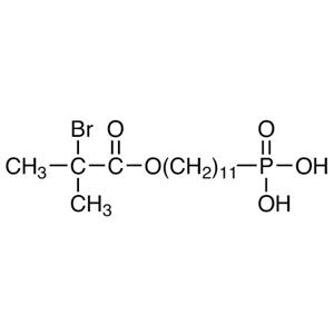 aladdin 阿拉丁 B405471 [11-[(2-溴-2-甲基丙酰基)氧基]十一烷基]膦酸 1095957-23-5 98%