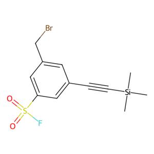 3-(溴甲基)-5-((三甲基甲硅烷基)乙炔基)苯磺酰氟,3-(Bromomethyl)-5-((trimethylsilyl)ethynyl)benzenesulfonyl fluoride