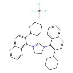 aladdin 阿拉丁 B463689 1,3-双(2-环己基萘-1-基)咪唑啉四氟硼酸盐 1208220-06-7 ≥95% (HPLC)