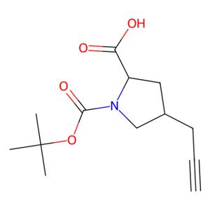 Boc-(R)-4-(2-丙炔基)-L-脯氨酸,Boc-(R)-4-(2-propynyl)-L-proline