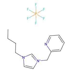 aladdin 阿拉丁 B467445 1-丁基-3-(2-吡啶基甲基)-1H-咪唑鎓六氟磷酸盐 873788-09-1 95%