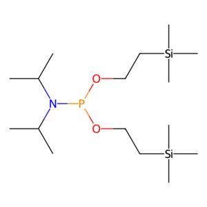 aladdin 阿拉丁 B468062 双[2-(三甲基甲硅烷基)乙基]N,N-二异丙基亚磷酰胺 121373-20-4 96%