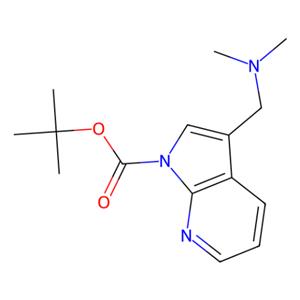 1-Boc-3-[(二甲氨基)甲基]-7-氮雜吲哚,1-Boc-3-[(dimethylamino)methyl]-7-azaindole