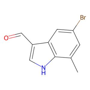 5-溴-7-甲基吲哚-3-吡咯甲醛,5-Bromo-7-methylindole-3-carboxaldehyde