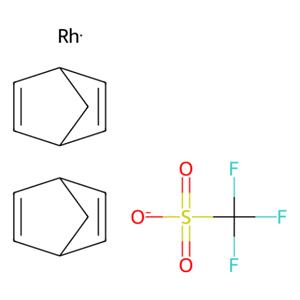 aladdin 阿拉丁 B468858 双（降冰片二烯）铑（I）三氟甲磺酸盐 178397-71-2 97%
