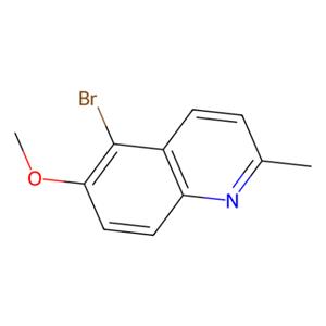 5-溴-6-甲氧基-2-甲基喹啉,5-Bromo-6-methoxy-2-methylquinoline