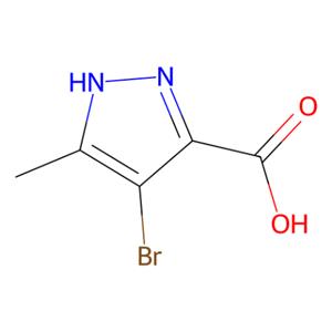 aladdin 阿拉丁 B469754 4-溴-3-甲基-1H-吡唑-5-羧酸 861382-63-0 97%