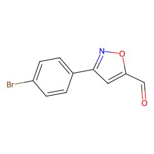 aladdin 阿拉丁 B469758 3-(4-溴苯基)异恶唑-5-甲醛 863391-64-4 97%