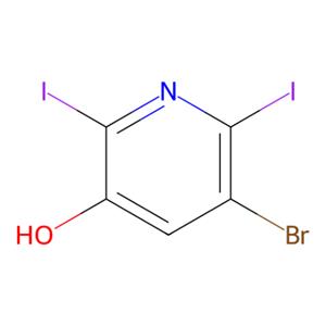 aladdin 阿拉丁 B478566 5-溴-2,6-二碘吡啶-3-醇 1040682-54-9 95%