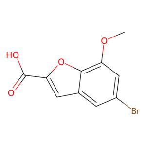 5-溴-7-甲氧基-1-苯并呋喃-2-羧酸,5-Bromo-7-methoxy-1-benzofuran-2-carboxylic acid