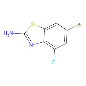 6-溴-4-氟-1,3-苯并噻唑-2-胺,6-Bromo-4-fluoro-1,3-benzothiazol-2-amine