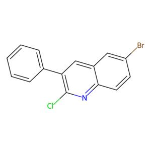 6-溴-2-氯-3-苯基喹啉,6-Bromo-2-chloro-3-phenylquinoline
