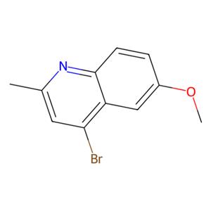 aladdin 阿拉丁 B479571 4-溴-6-甲氧基-2-甲基喹啉 856095-00-6 试剂级
