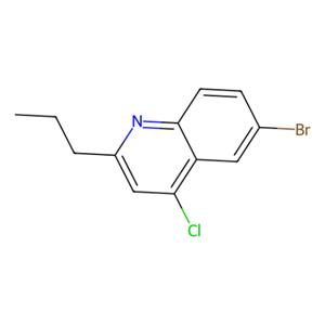 aladdin 阿拉丁 B479780 6-溴-4-氯-2-丙基喹啉 930570-34-6 试剂级