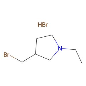 aladdin 阿拉丁 B480172 3-(溴甲基)-1-乙基吡咯烷氢溴酸盐 1390655-09-0 97%