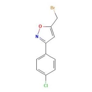 5-(溴甲基)-3-(4-氯苯基)异恶唑,5-(Bromomethyl)-3-(4-chlorophenyl)isoxazole