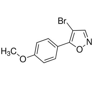 4-溴-5-(4-甲氧基苯基)异恶唑,4-Bromo-5-(4-methoxyphenyl)isoxazole