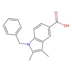 1-苄基-2,3-二甲基-1H-吲哚-5-羧酸,1-Benzyl-2,3-dimethyl-1H-indole-5-carboxylic acid