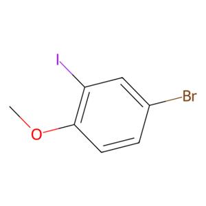 4-溴-2-碘-1-甲氧基苯,4-Bromo-2-iodo-1-methoxybenzene
