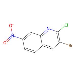 aladdin 阿拉丁 B586182 3-溴-2-氯-7-硝基喹啉 1026437-82-0 95%