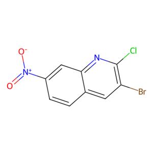 3-溴-2-氯-7-硝基喹啉,3-Bromo-2-chloro-7-nitroquinoline