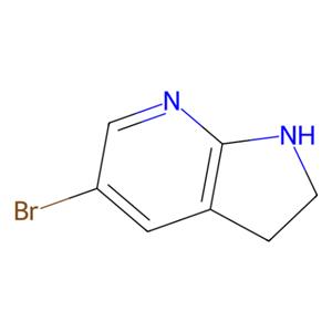 aladdin 阿拉丁 B586443 5-溴-2,3-二氢-1H-吡咯并[2,3-b]吡啶 115170-40-6 98%