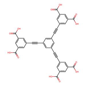 aladdin 阿拉丁 B586492 5,5',5''-(苯-1,3,5-三基三(乙炔-2,1-二基))三间苯二甲酸 1173285-13-6 98%