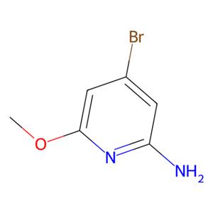 aladdin 阿拉丁 B586611 4-溴-6-甲氧基吡啶-2-胺 1211526-95-2 97%