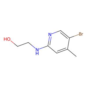 aladdin 阿拉丁 B586664 2-((5-溴-4-甲基吡啶-2-基)氨基)乙醇 1219982-86-1 95%