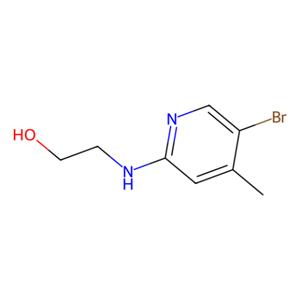 2-((5-溴-4-甲基吡啶-2-基)氨基)乙醇,2-((5-Bromo-4-methylpyridin-2-yl)amino)ethanol
