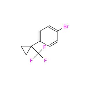 1-溴-4-(1-(三氟甲基)环丙基)苯,1-Bromo-4-(1-(trifluoromethyl)cyclopropyl)benzene