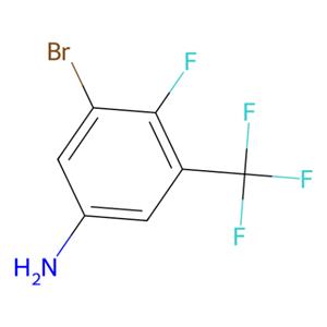 aladdin 阿拉丁 B586717 3-溴-4-氟-5-(三氟甲基)苯胺 1233026-11-3 98%