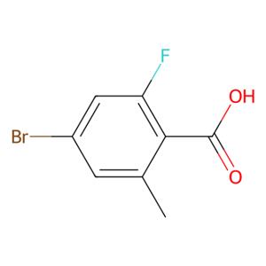 4-溴-2-氟-6-甲基苯甲酸,4-Bromo-2-fluoro-6-methylbenzoic acid