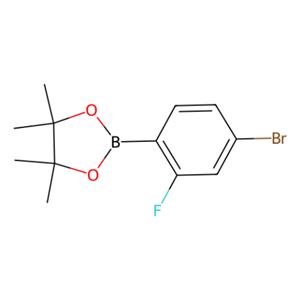 aladdin 阿拉丁 B586993 2-(4-溴-2-氟苯基)-4,4,5,5-四甲基-1,3,2-二氧硼杂环戊烷 1326316-85-1 98%