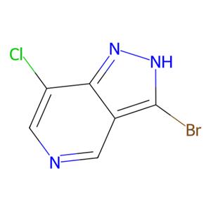 3-溴-7-氯-1H-吡唑并[4,3-c]吡啶,3-Bromo-7-chloro-1H-pyrazolo[4,3-c]pyridine