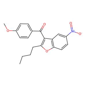 aladdin 阿拉丁 B587180 (2-丁基-5-硝基苯并呋喃-3-基)(4-甲氧基苯基)甲酮 141627-42-1 98%