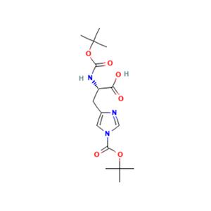 aladdin 阿拉丁 B588061 N,N'-二叔丁氧羰基-L-组氨酸 20866-46-0 98%