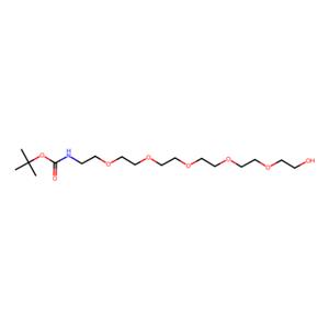 (17-羟基-3,6,9,12,15-五氧杂十七烷基)氨基甲酸叔丁酯,17-(Boc-amino)-3,6,9,12,15-pentaoxa-1-heptadecanol