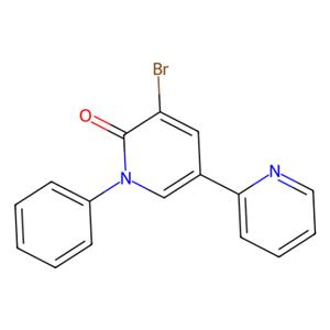 aladdin 阿拉丁 B588947 3-溴-1-苯基-5-(吡啶-2-基)-1,2-二氢吡啶-2-酮 381248-06-2 95%