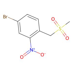 4-溴-1-((甲基磺酰基)甲基)-2-硝基苯,4-Bromo-1-((methylsulfonyl)methyl)-2-nitrobenzene