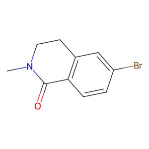 6-溴-2-甲基-3,4-二氢异喹啉-1(2H)-酮,6-Bromo-2-methyl-3,4-dihydroisoquinolin-1(2H)-one